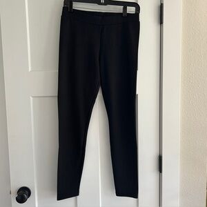 LOFT Black Knit Leggings Pants,‎ Size Small